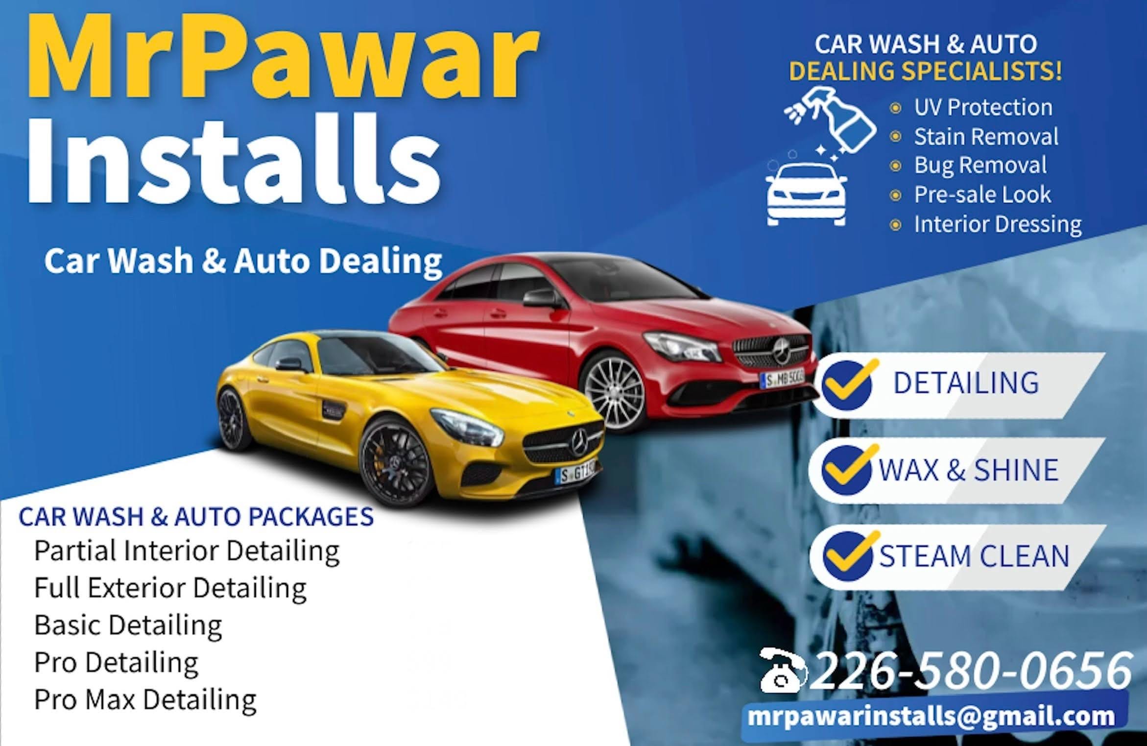 Our Car Wash & Detailing Packages